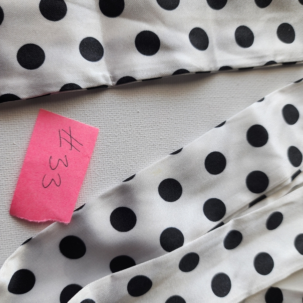 #33  2pc Twilly Set Polka Dot